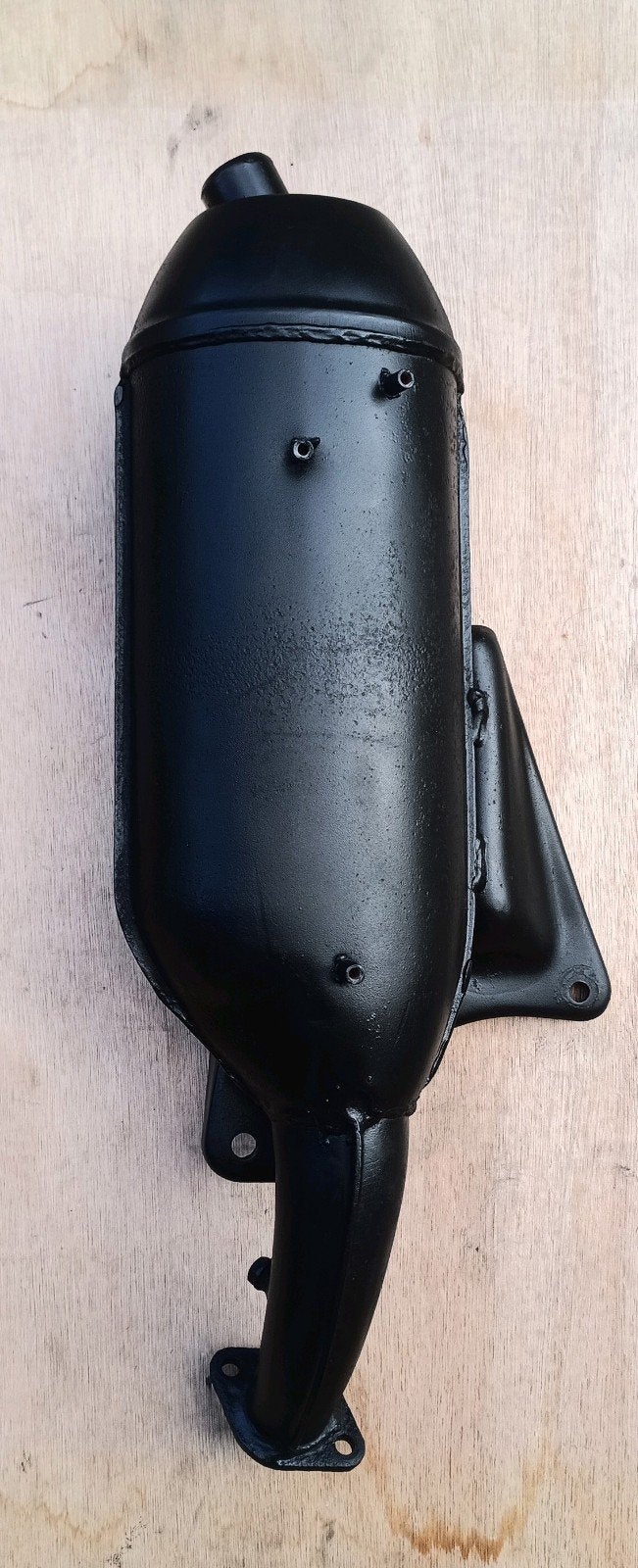 Originele Piaggio uitlaat 125 172 180 2t geen rammelen, Ophalen of Verzenden