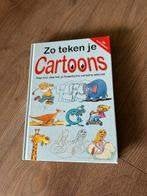 Zo Teken Je Cartoons, Ophalen of Verzenden, Zo goed als nieuw, Boek of Gids