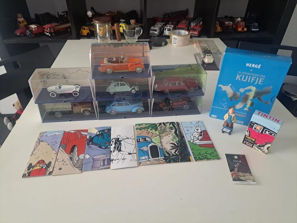 Kuifje verzameling, Ophalen, Kuifje, Zo goed als nieuw, Beeldje of Figuurtje