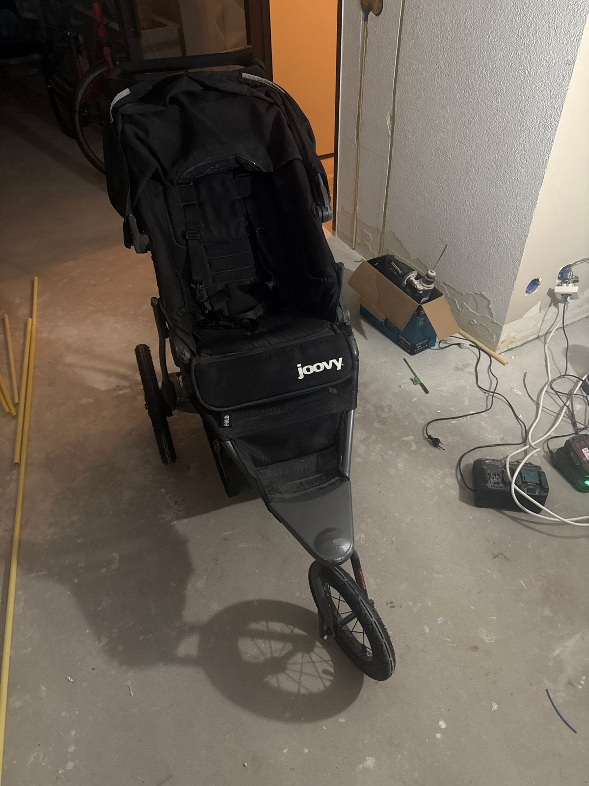 Joovy Zoom 360 Ultralight Jogger Kinderwagen, Gebruikt, Luchtbanden, Ophalen of Verzenden, Kinderwagen