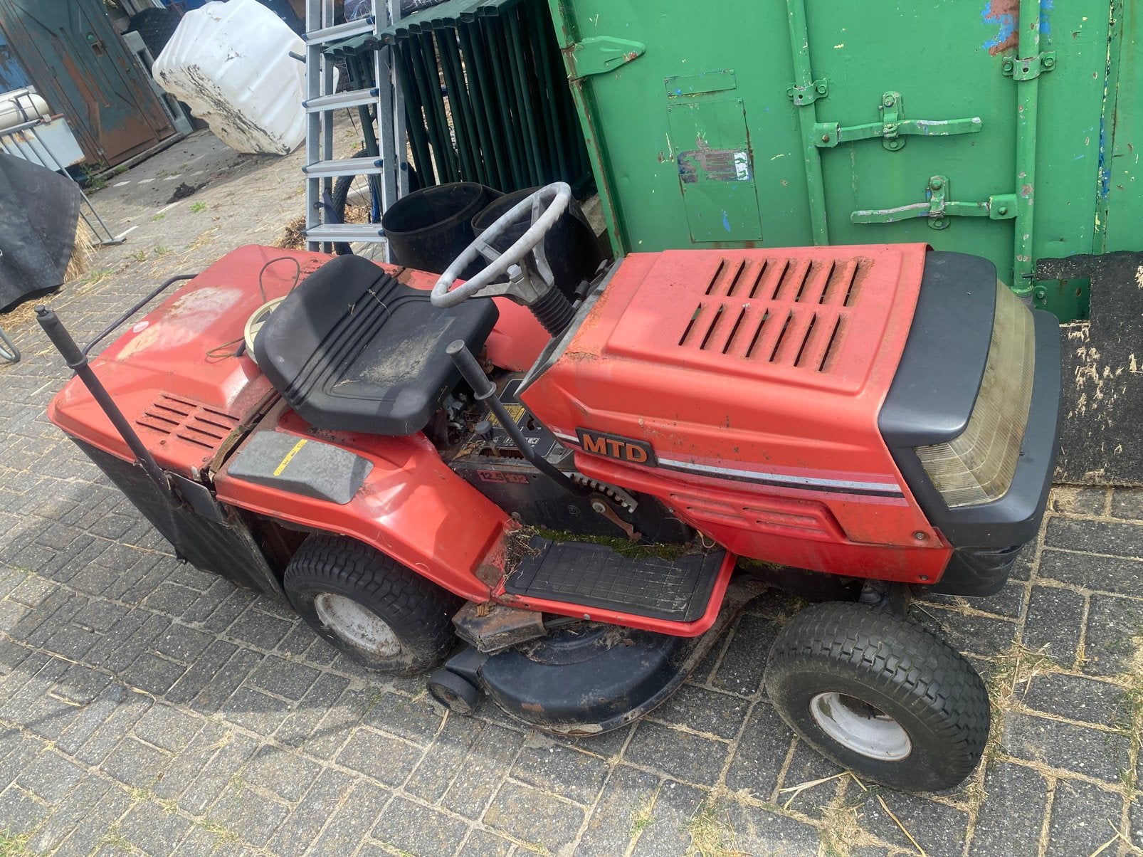 Grasmaaier - Werkend weggezet, staat al poos stil, Ophalen, Cirkelmaaier, Gebruikt, 50 cm of meer