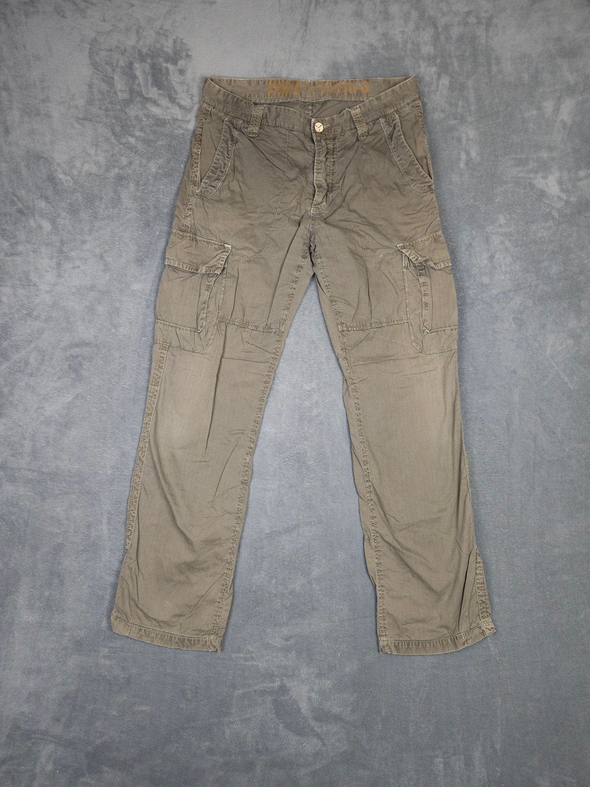 Pme Legend Cargo Broek W34 L34 Kaki Bruin Jeans Pall Mall, Kleding | Heren, Spijkerbroeken en Jeans, Overige kleuren, ., Ophalen of Verzenden