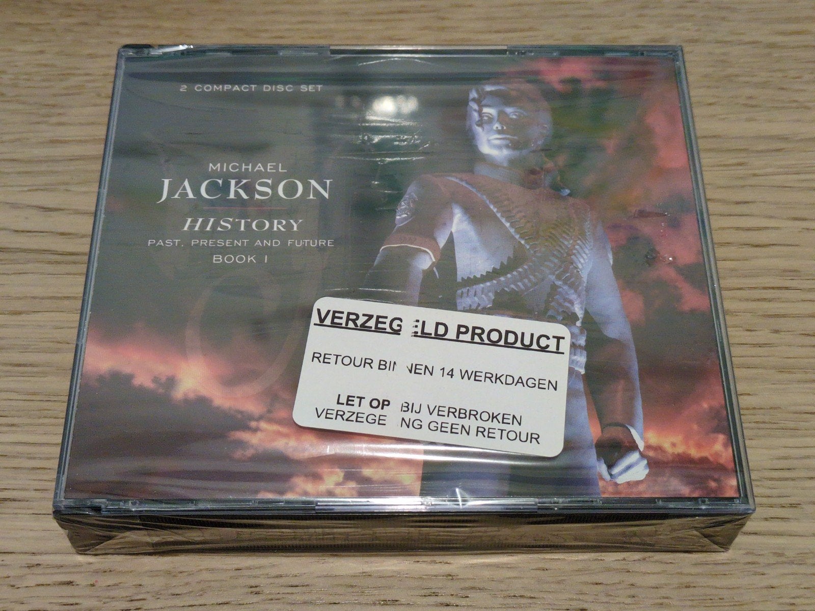 Michael Jackson - HIStory: Past, Present and Future Book I, Ophalen, Pop, Nieuw in verpakking, Inclusief doosje