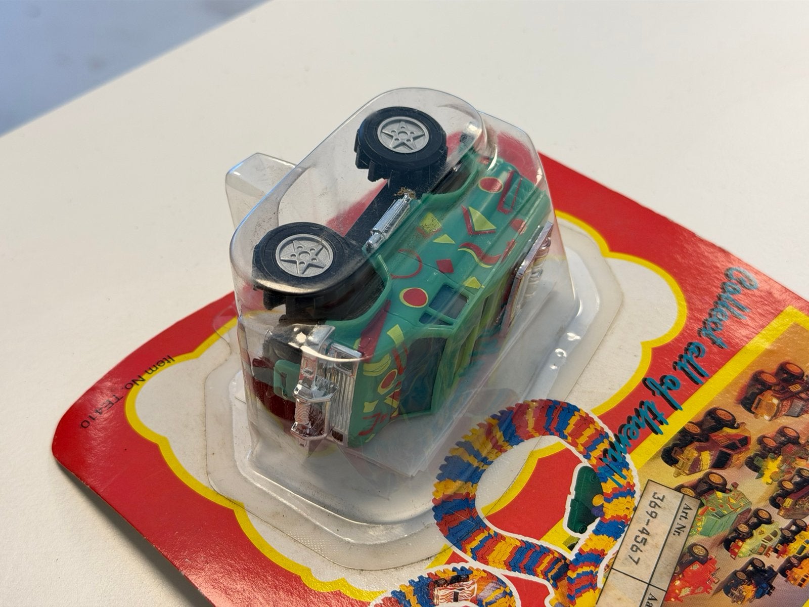 Vintage Tinco Zip Track Zoom Car Jaren 1990 Nieuw Blister, Verzamelen, P, P, P, Nieuw