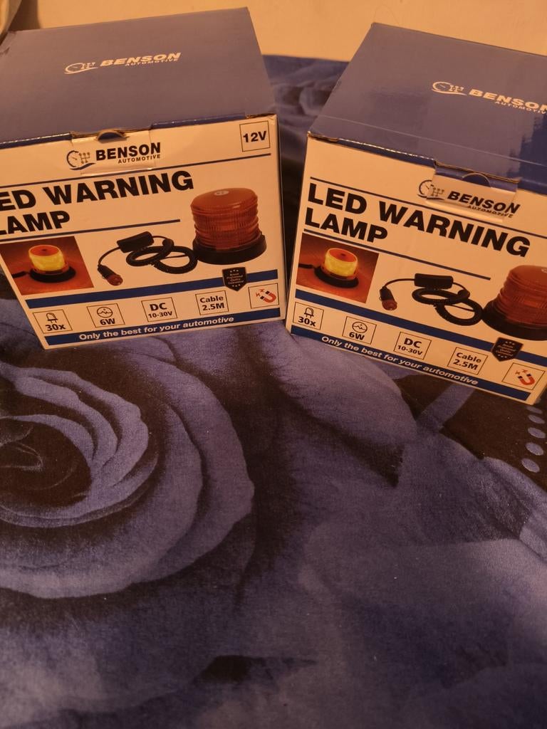 Benson Automotive LED Waarschuwingslamp (2 stuks), Ophalen, Nieuw, Universele onderdelen