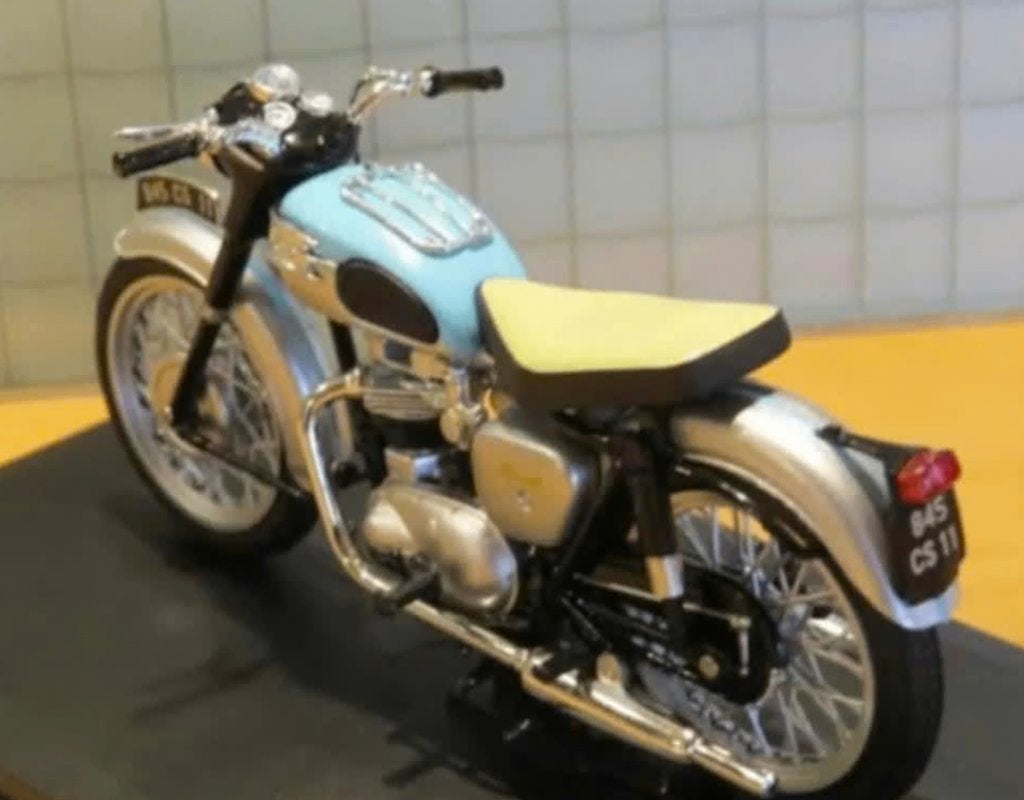 Triumph Bonneville 1959 schaal 1/18 Norev ref. 182040, Hobby en Vrije tijd, Modelauto's | 1:18, Ophalen of Verzenden, Nieuw, Motor