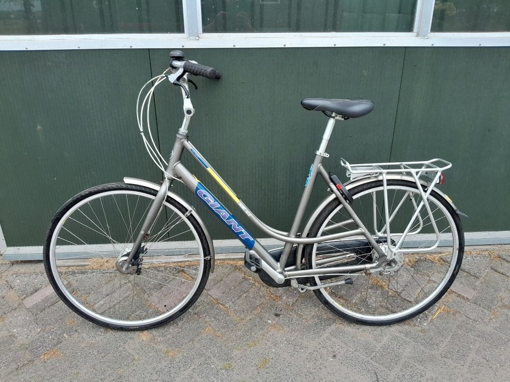Giant damesfiets, Fietsen en Brommers, Ophalen, Gebruikt, Velgrem, (Extra) lage instap
