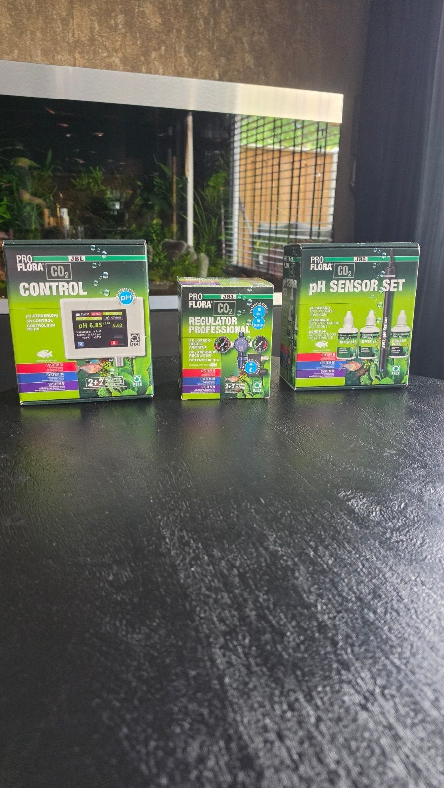 JBL ProFlora CO₂ Control + Regulator Professional + pH Senso, Ophalen, Nieuw