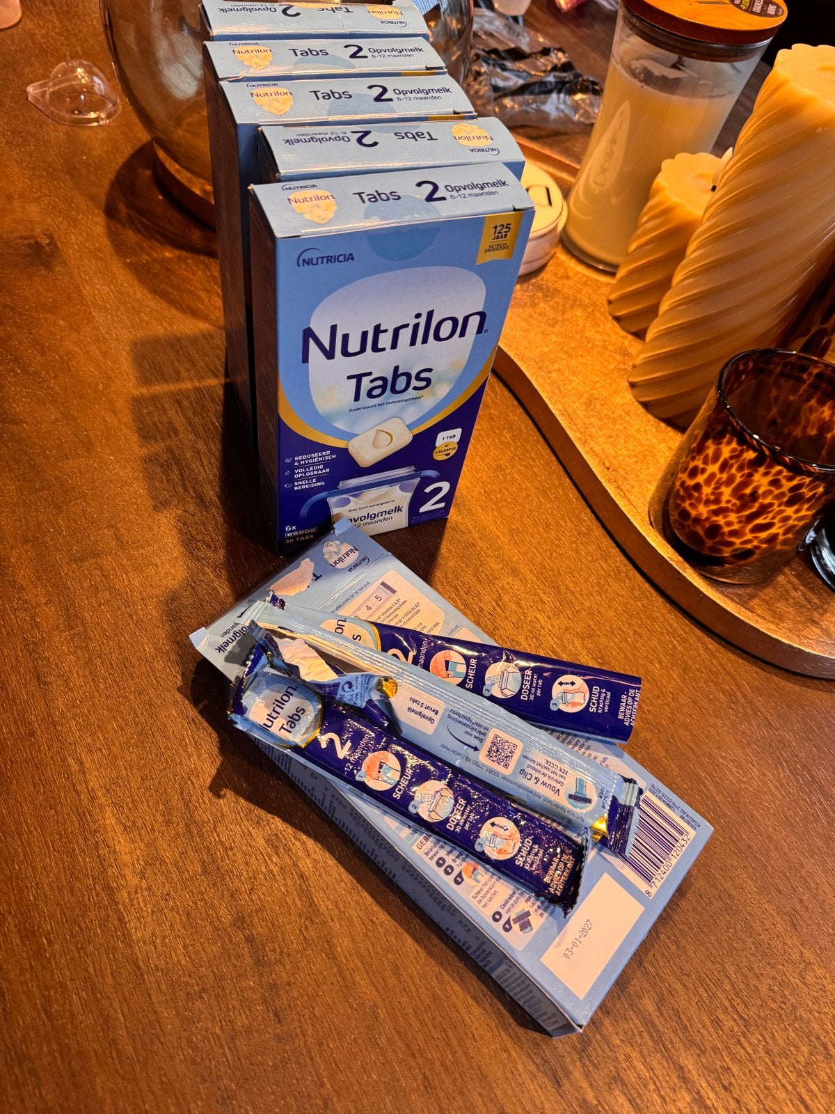 5x Nutrilon Tabs 2 Opvolgmelk - Nieuw, THT 03-01-2027, Ophalen of Verzenden, Nieuw, Overige typen, Nutrilon