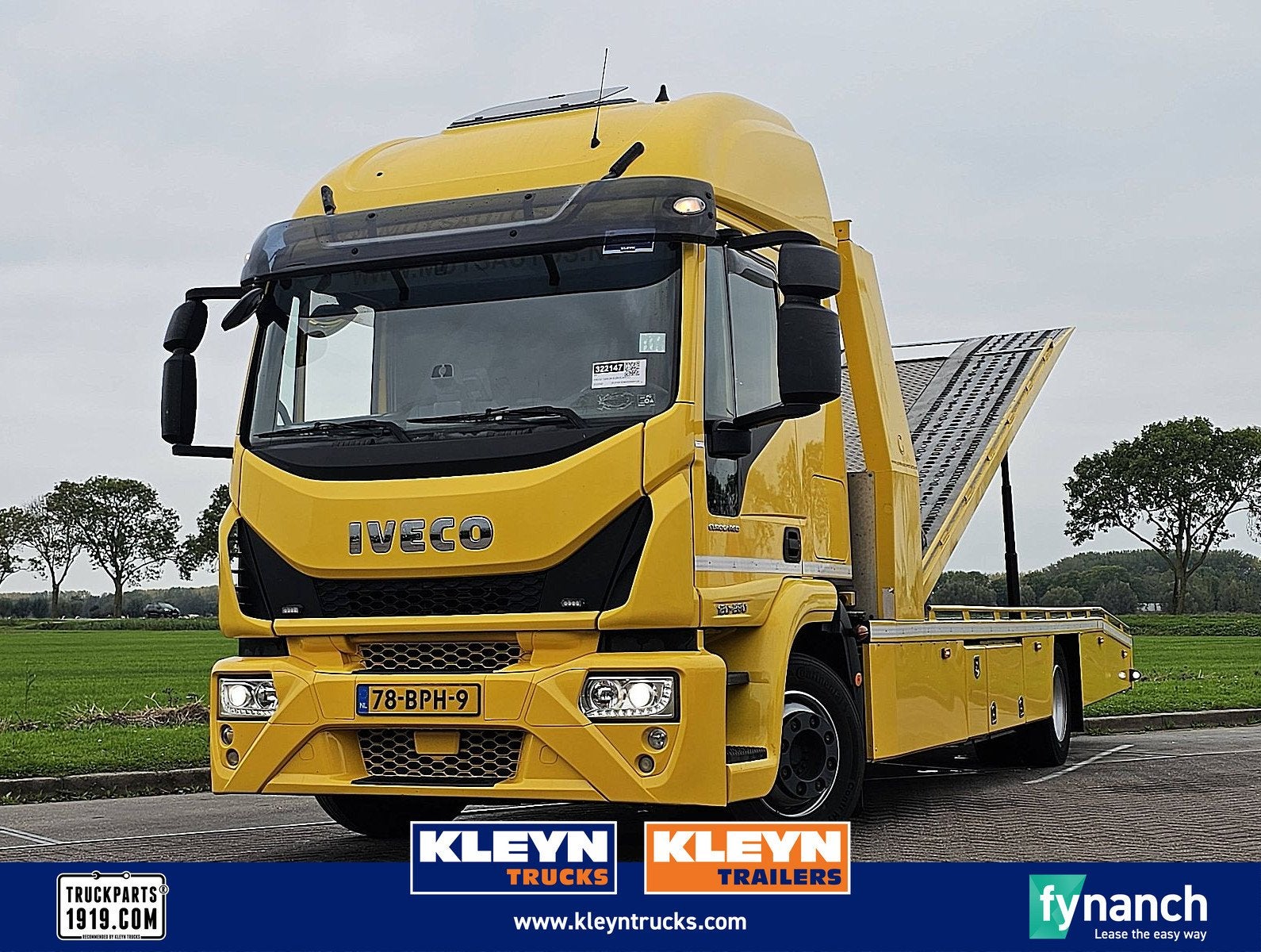 IVECO 120E28 EUROCARGO fly deck 2 cars, Automaat, 281 pk, Euro 6, Iveco