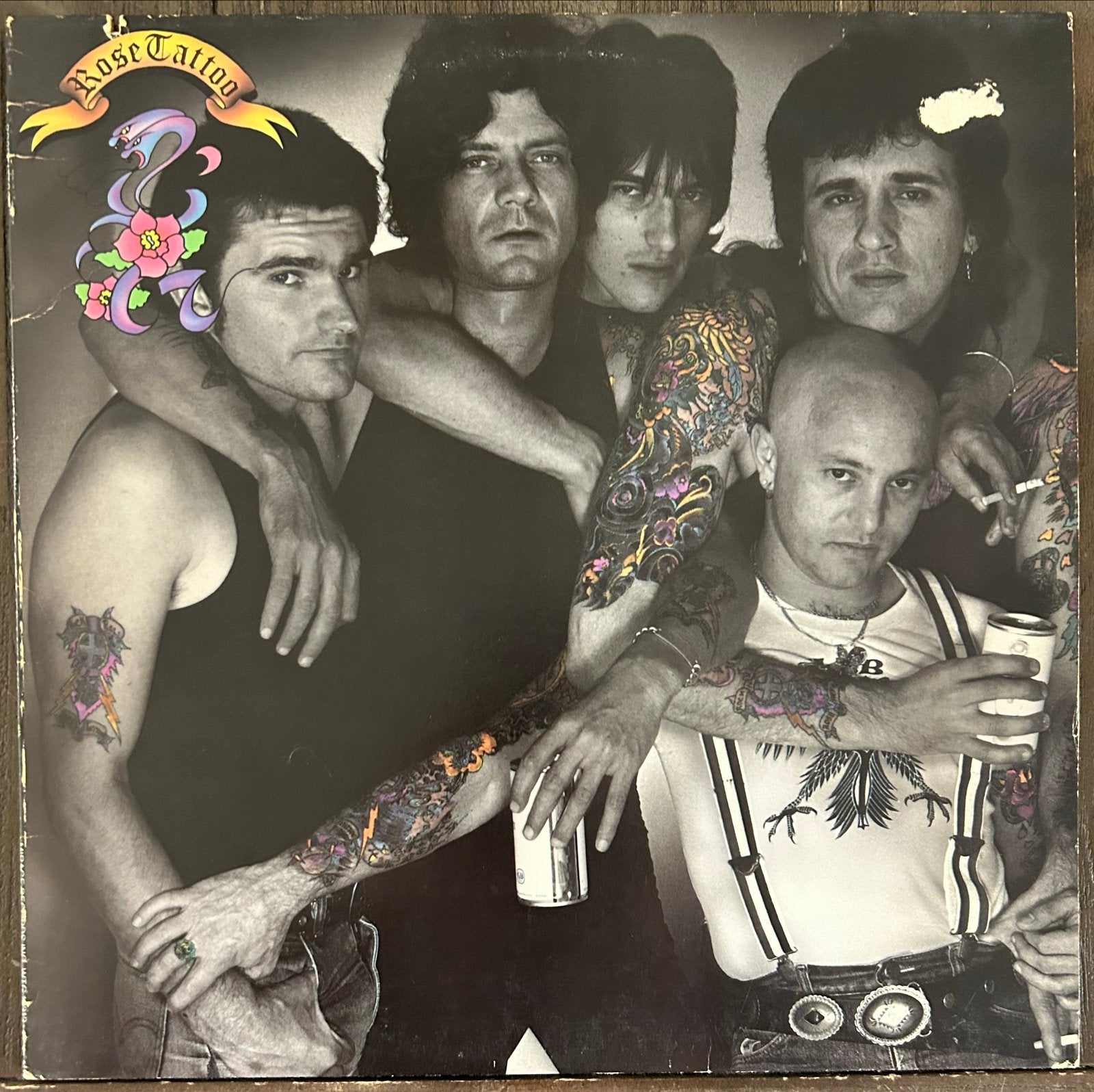 Rose Tattoo - Assault & Battery (LP, 1981), LP, Gebruikt, Originele persing, Ophalen of Verzenden