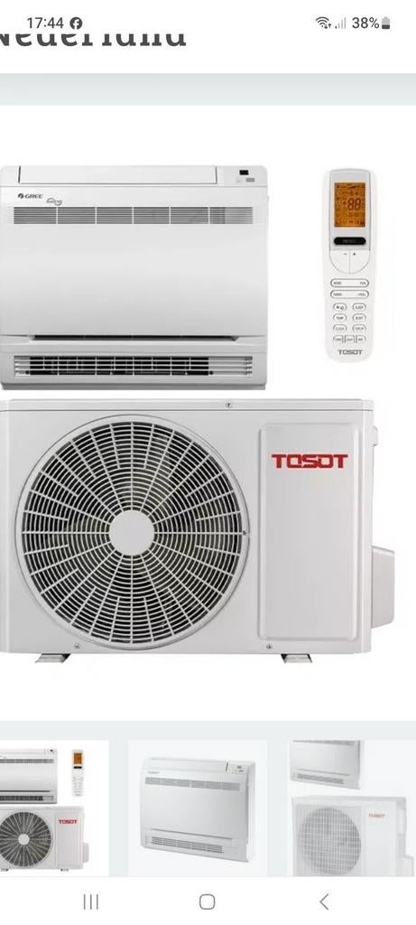 Tosot console inverter airco R32 3.5 kW, Ophalen of Verzenden