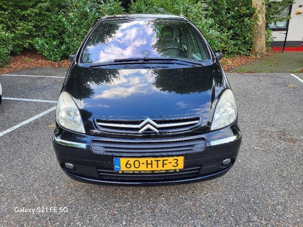 Citroën Xsara 1.6-16V Picasso 5-Drs.bj.2009 Zwart Airco /APK, Auto's, Voorwielaandrijving, Stof, Xsara, 4 cilinders