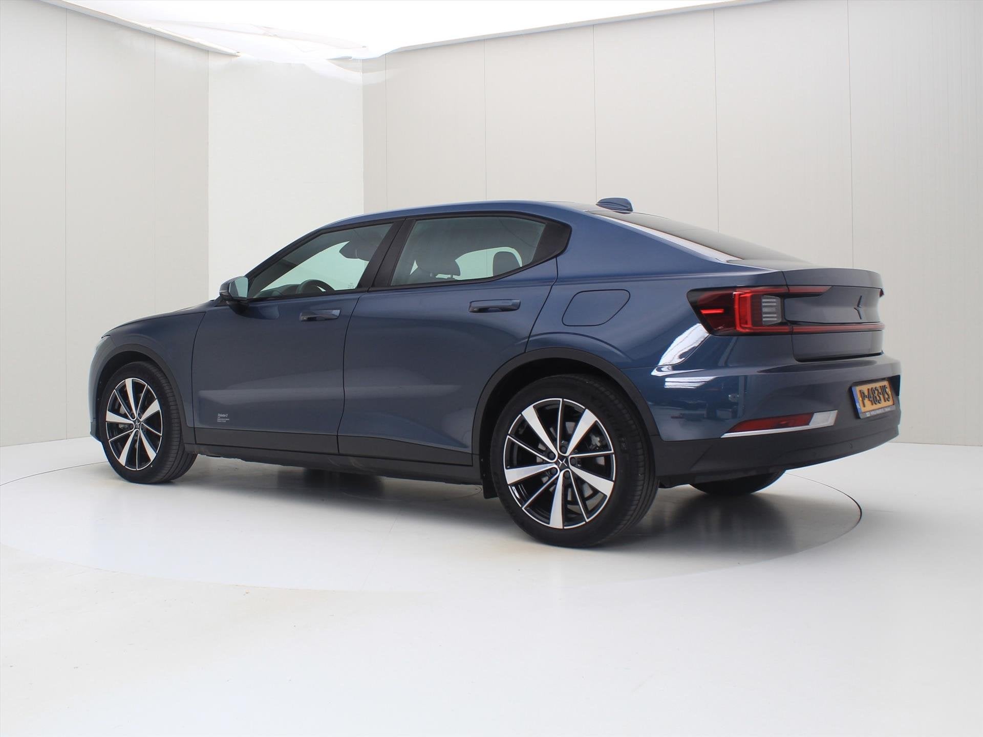 Polestar 2 Long Range Single Motor 231pk 92.6% SoH [ PLUS PA, Auto's, Stof, Gebruikt, Blauw, 1969 kg