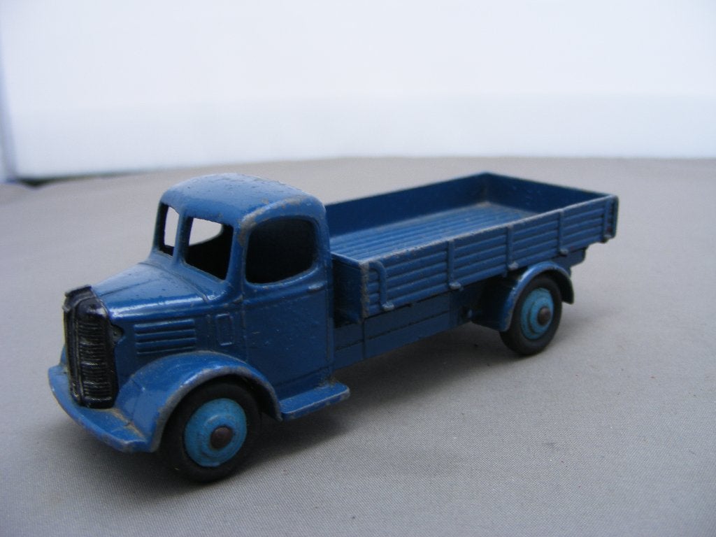 Austin truck Dinky toys 30J, blauw incompleet, Ophalen of Verzenden, Gebruikt, Bus of Vrachtwagen, Dinky Toys