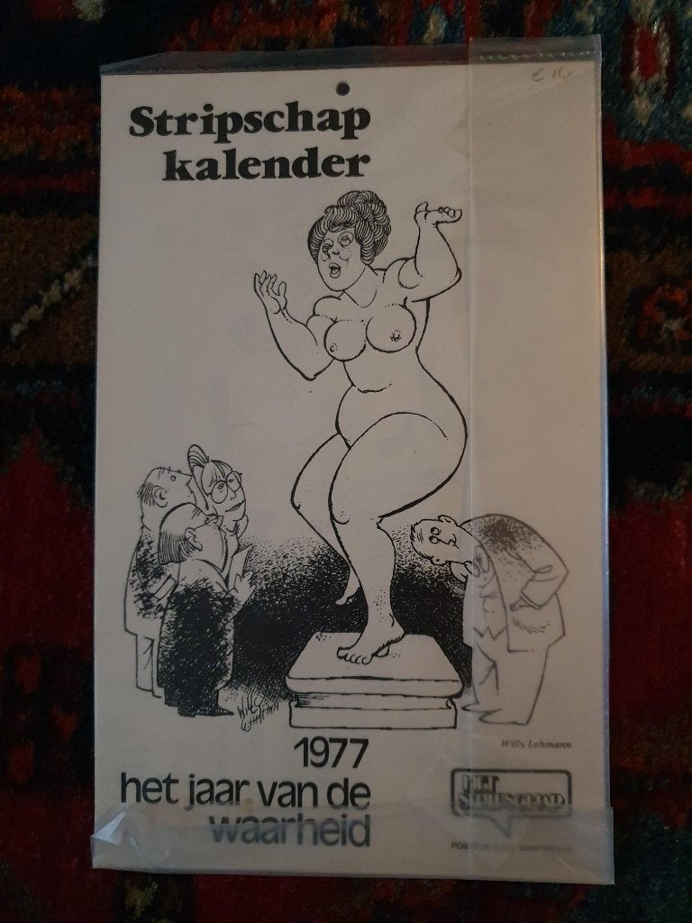 Stripschapkalender 1977, Ophalen of Verzenden, Maandkalender, Zo goed als nieuw