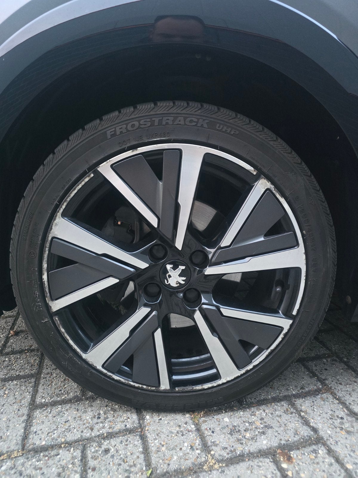 aangeboden peugeot 208 gt velgenset., Auto-onderdelen, Gebruikt, Banden en Velgen, 17 inch, Personenwagen