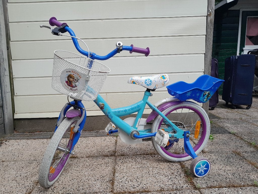 Kids bike, Ophalen, Zo goed als nieuw, 16 tot 20 inch, Zijwieltjes