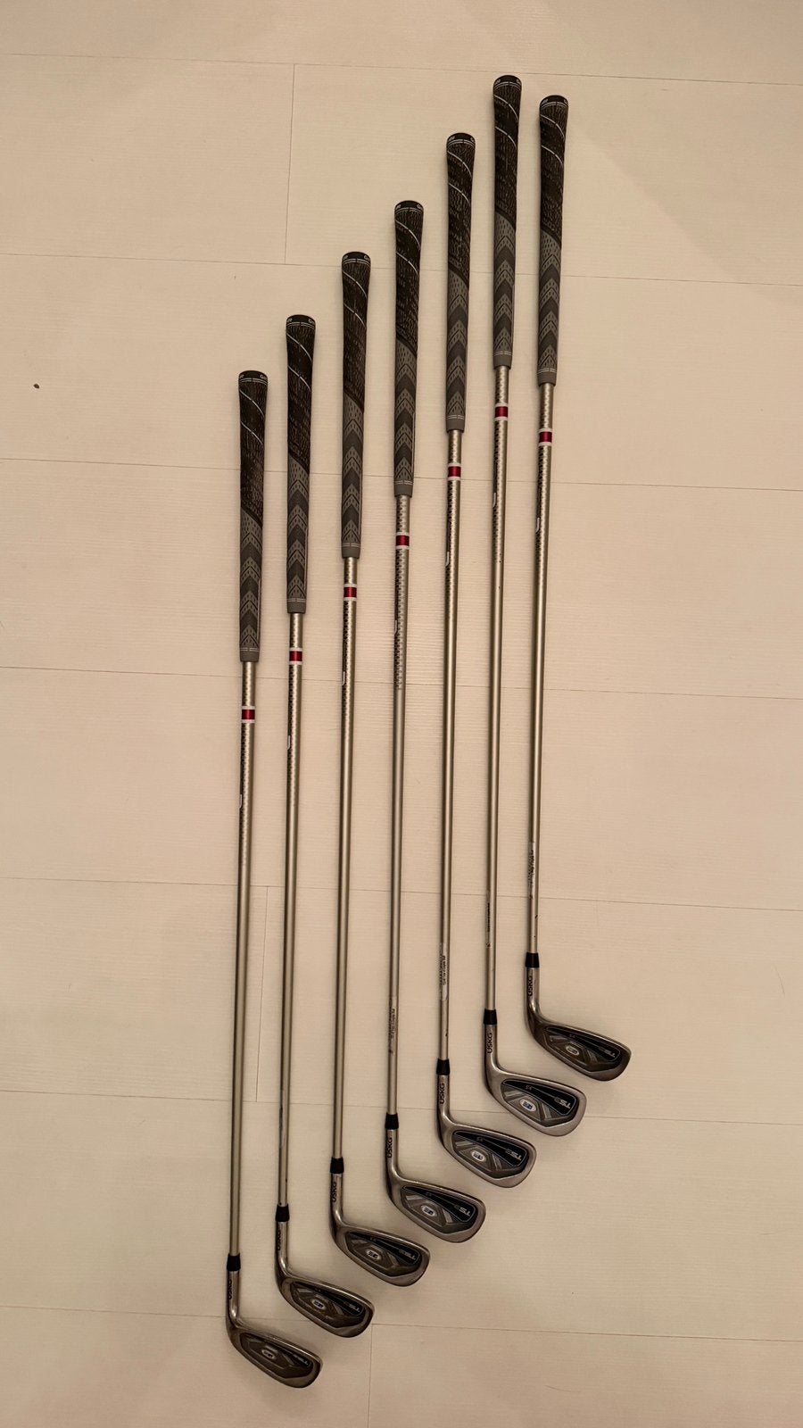 U.S. Kids Golf TS3 v5 IJzers Set (4-9 + PW), Ophalen of Verzenden, Gebruikt, Set, Overige merken