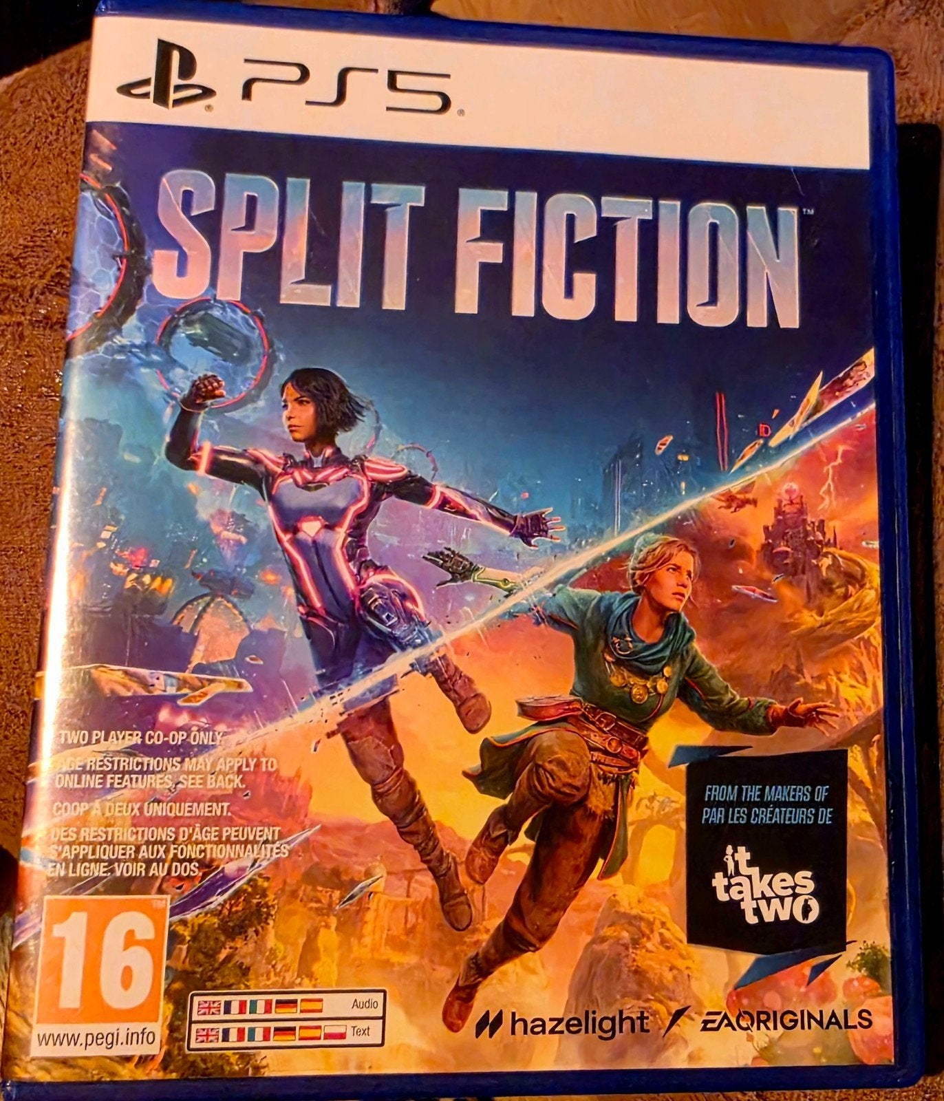Split Fiction PS5 - Nieuwstaat co-op avontuur, Avontuur en Actie, 2 spelers, Ophalen of Verzenden, Zo goed als nieuw