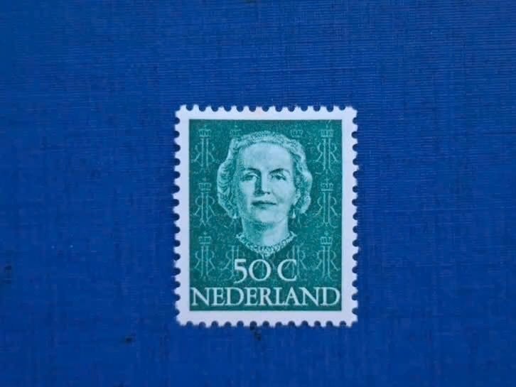 Postzegel NL 1949 Ongebruikte Zegel Juliana 50 cent 03-09, Ophalen of Verzenden, Na 1940, Gestempeld