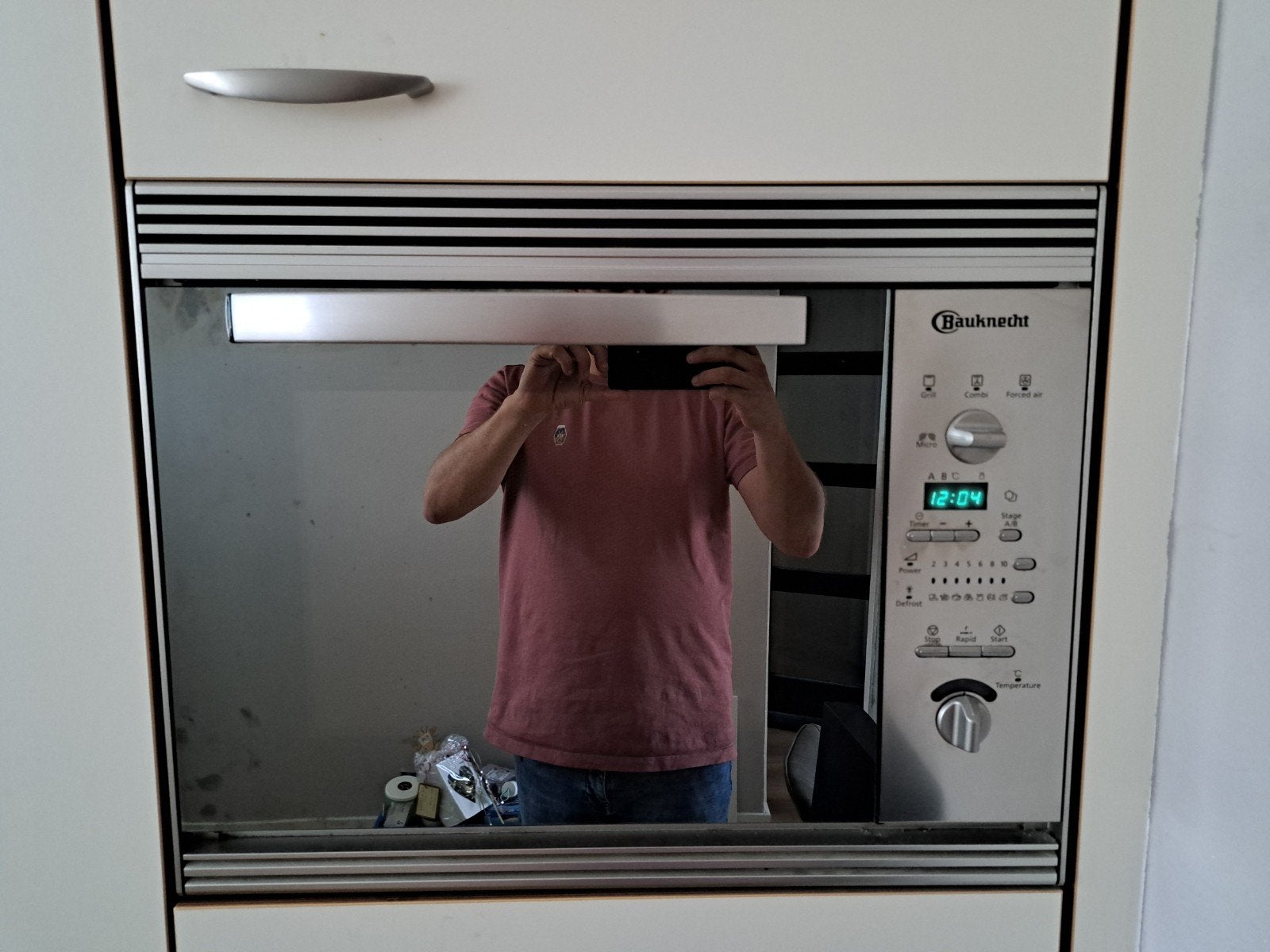 Bauknecht Inbouw Combi-oven - Magnetron & Hete Lucht, Witgoed en Apparatuur, Ovens, Ophalen