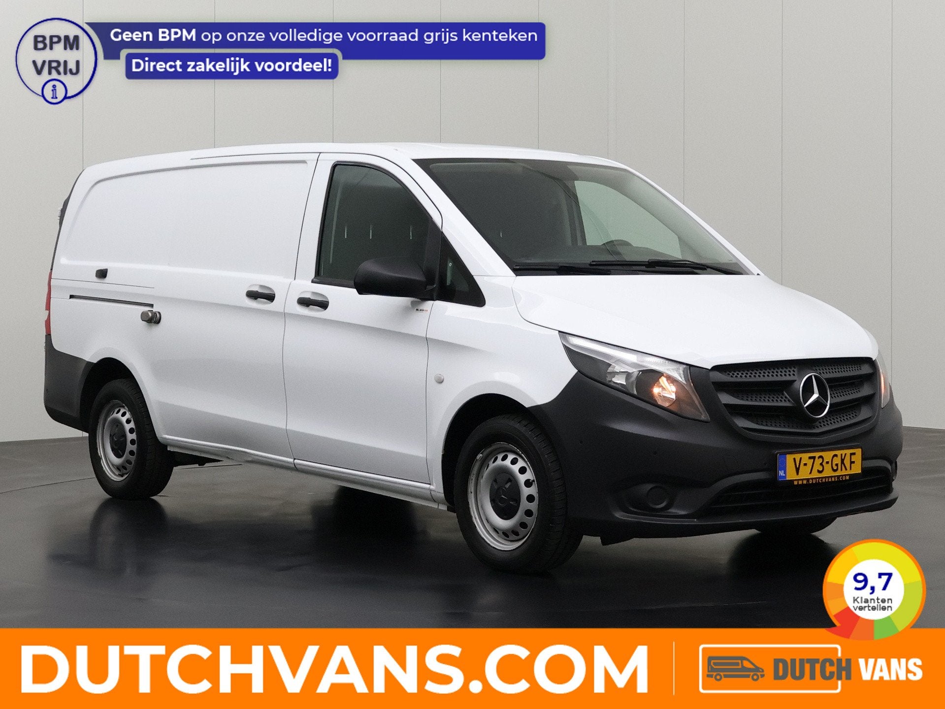 Mercedes-Benz Vito 116CDI Automaat Lang Achterdeuren | Navig, Automaat, 1987 kg, Gebruikt, 4 cilinders