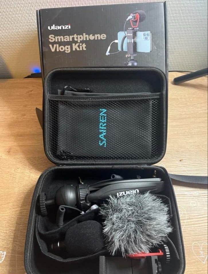 Ulanzi Smartphone Vlog Kit - Perfect voor Content Creators, Overige merken, Overige typen, Ophalen of Verzenden, Externe microfoon