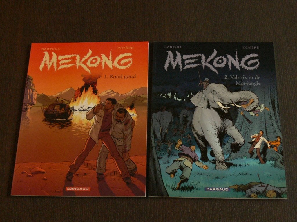 Mekong - 2 delen, Meerdere stripboeken, Verzenden, Zo goed als nieuw