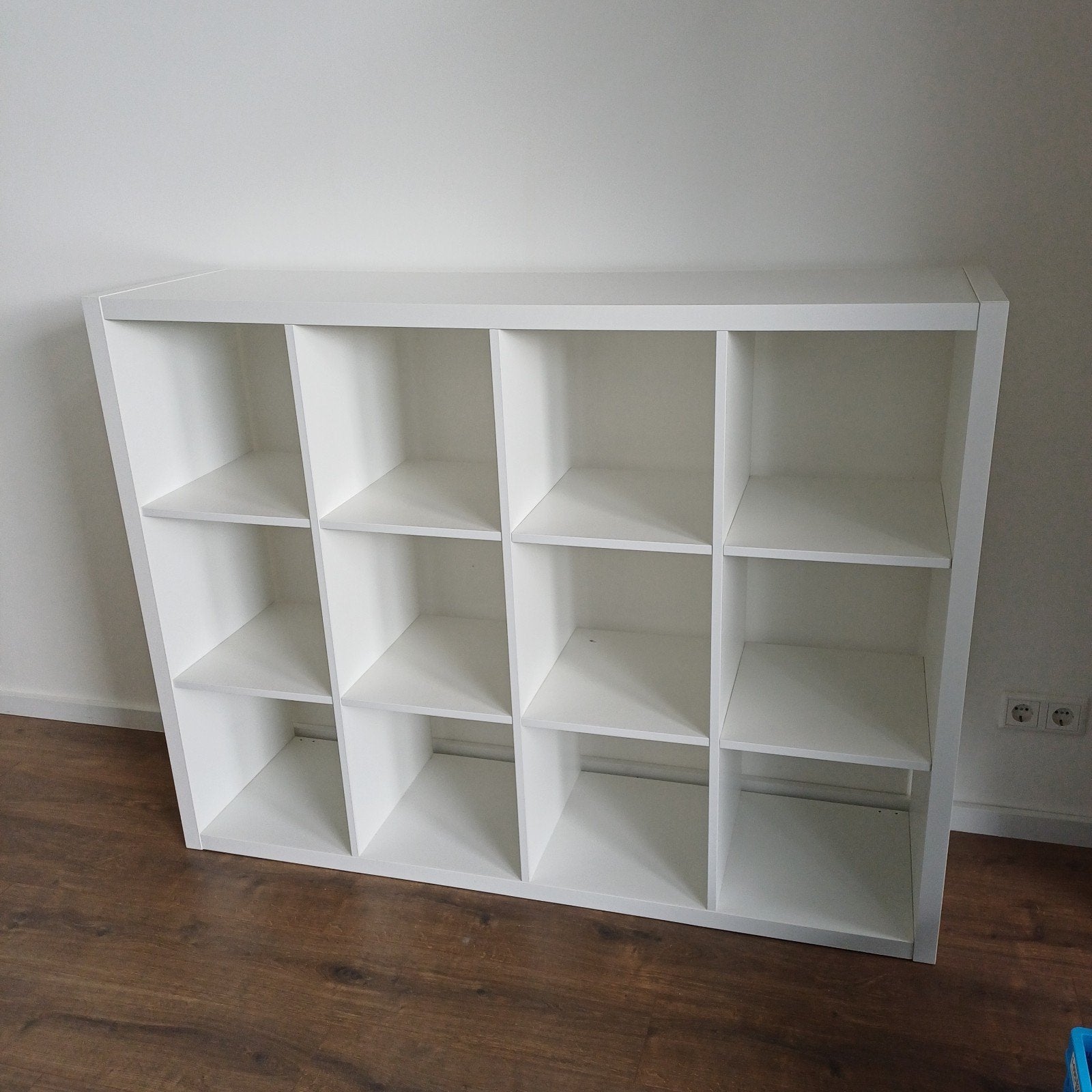IKEA Kallax Kast - Wit, 12 vakken, Ophalen, Met plank(en), 100 tot 150 cm, 100 tot 150 cm