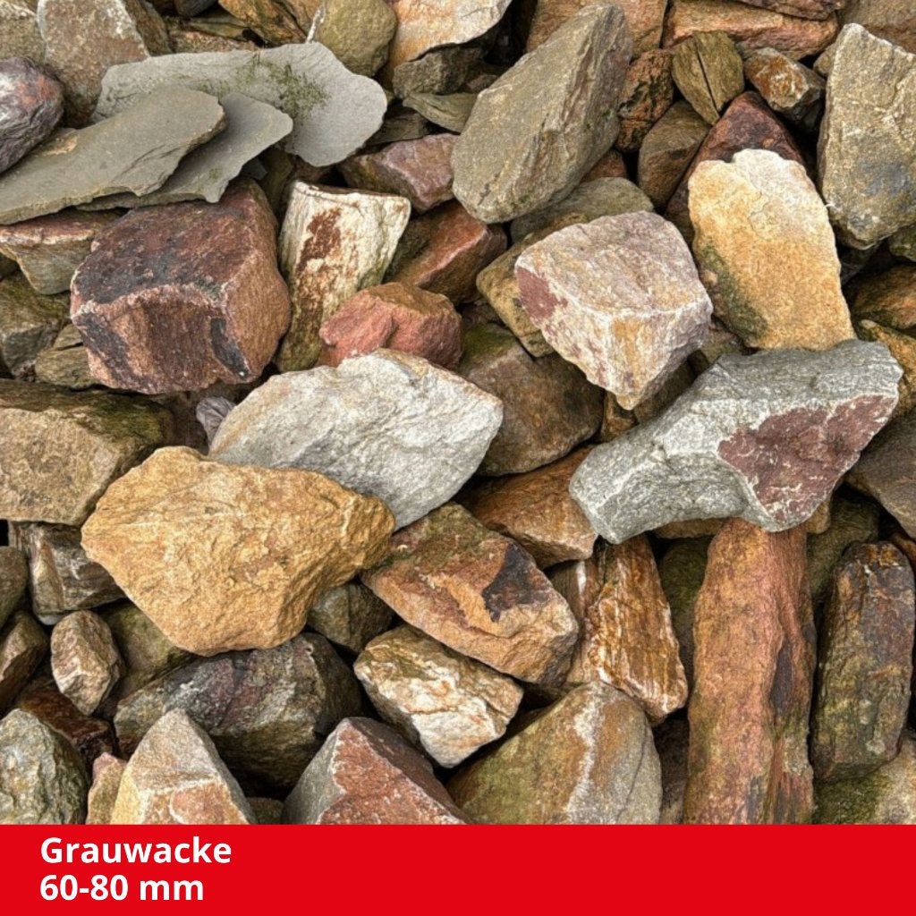 Breuksteen & Siergrind Big Bag – Grauwacke, Wit, Yellow Sun, Tuin en Terras, Ophalen, Nieuw, Antraciet, Grind