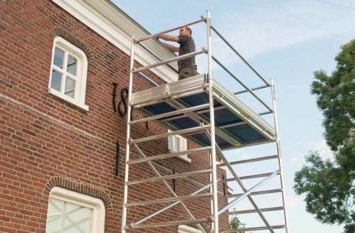 rolsteiger te huur, Ophalen, Zo goed als nieuw, Rolsteiger of Kamersteiger, 5 meter of hoger