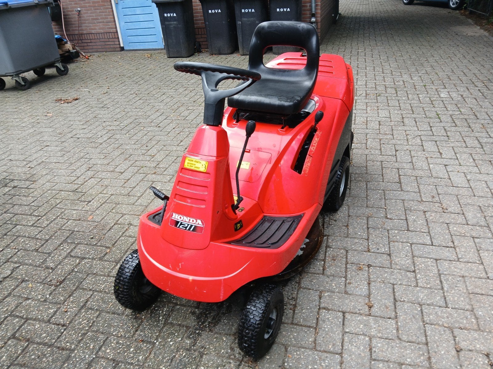 Honda HF1211 S Zitmaaier, Ophalen, Cirkelmaaier, Honda, Gebruikt