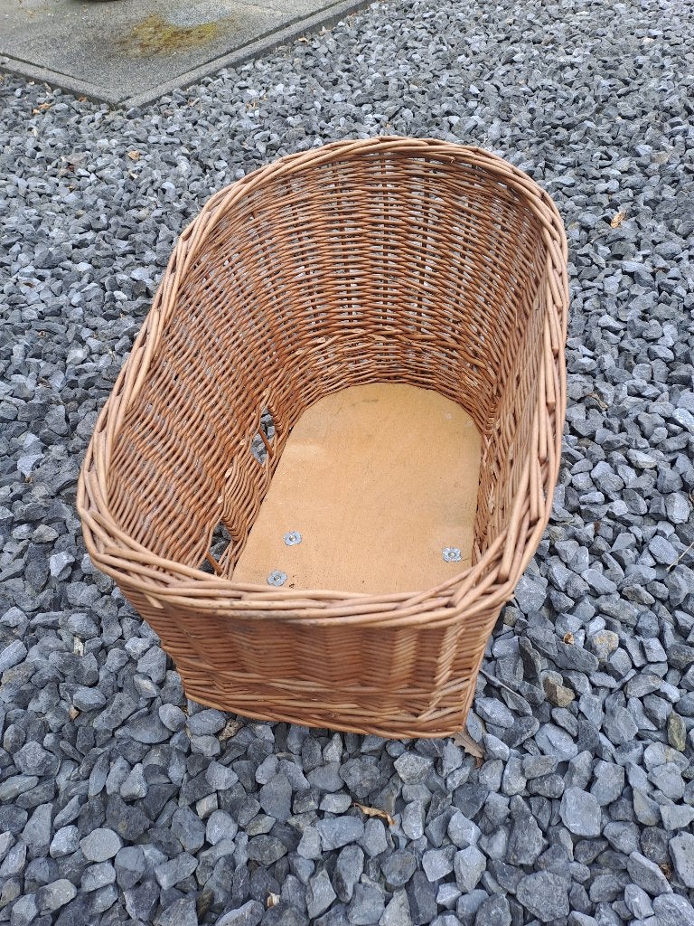 hondenfietsmand, Ophalen, Gebruikt, Riet