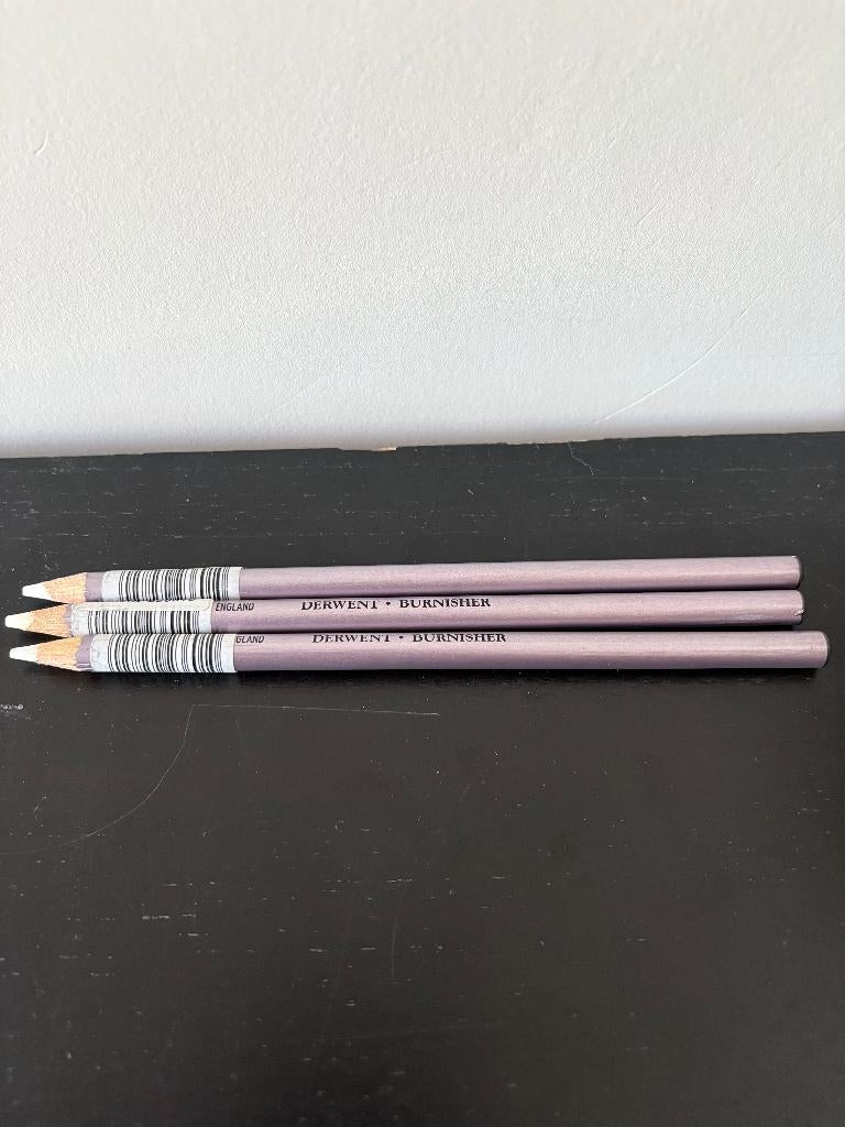 Derwent Burnisher potloden 3x, Hobby en Vrije tijd, Tekenen, Ophalen of Verzenden, Nieuw, Potlood of Stift