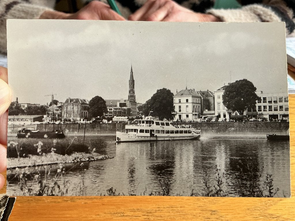 Lobith rederij E.Heijman en zoon, Verzenden, Gebruikt, Motorboot, Kaart, Foto of Prent