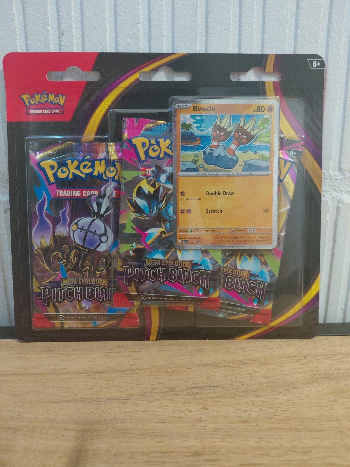 pokemon pitch black blister, Ophalen of Verzenden, Nieuw, Meerdere kaarten, Foil