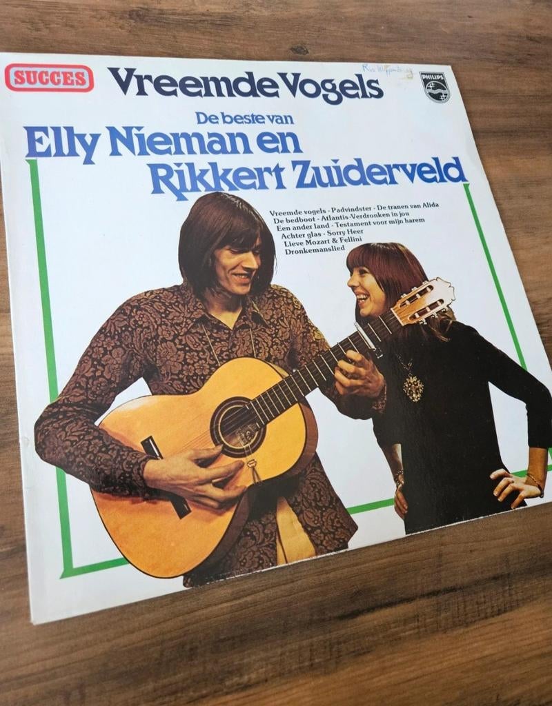 Elly Nieman en Rikkert Zuiderveld - Vreemde Vogels LP, Gebruikt, Ophalen of Verzenden, Complilatie, 12 inch