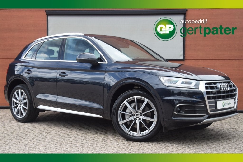 Audi Q5 50TFSIe quattro Sport Leer/AdaptiveCruise/Camera/20, Automaat, Gebruikt, Zwart, 4 cilinders