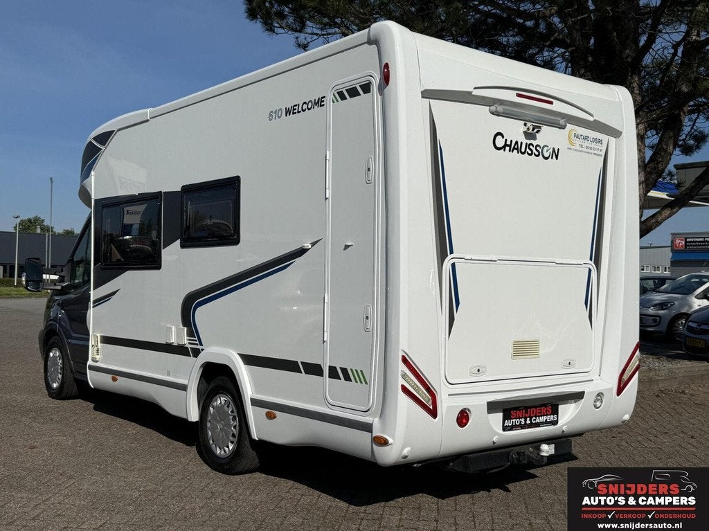 Chausson Welcome 610 (chef edition) in top staat, Airconditioning, Luifel, 6 tot 7 meter, 6 tot 7 meter