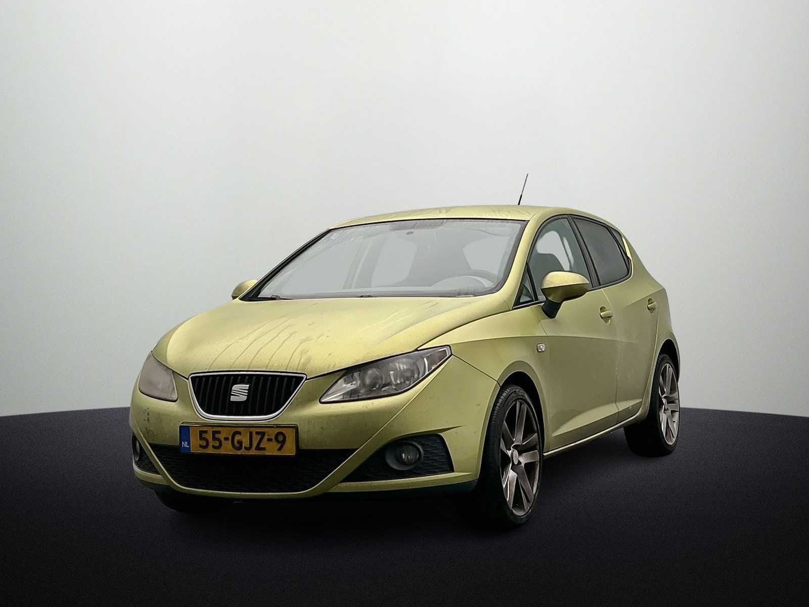 Seat Ibiza 1.4 Stylance 2008 | 55-GJZ-9, Auto's, Voorwielaandrijving, 86 pk, 4 cilinders, Ibiza
