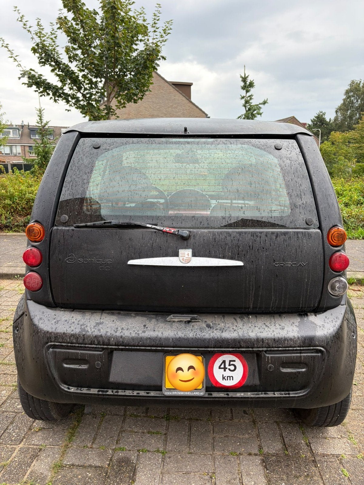 Grevac S.R.L. Sonique brommobiel, Gebruikt, 16 km/u of meer, 46 km of meer, Ophalen