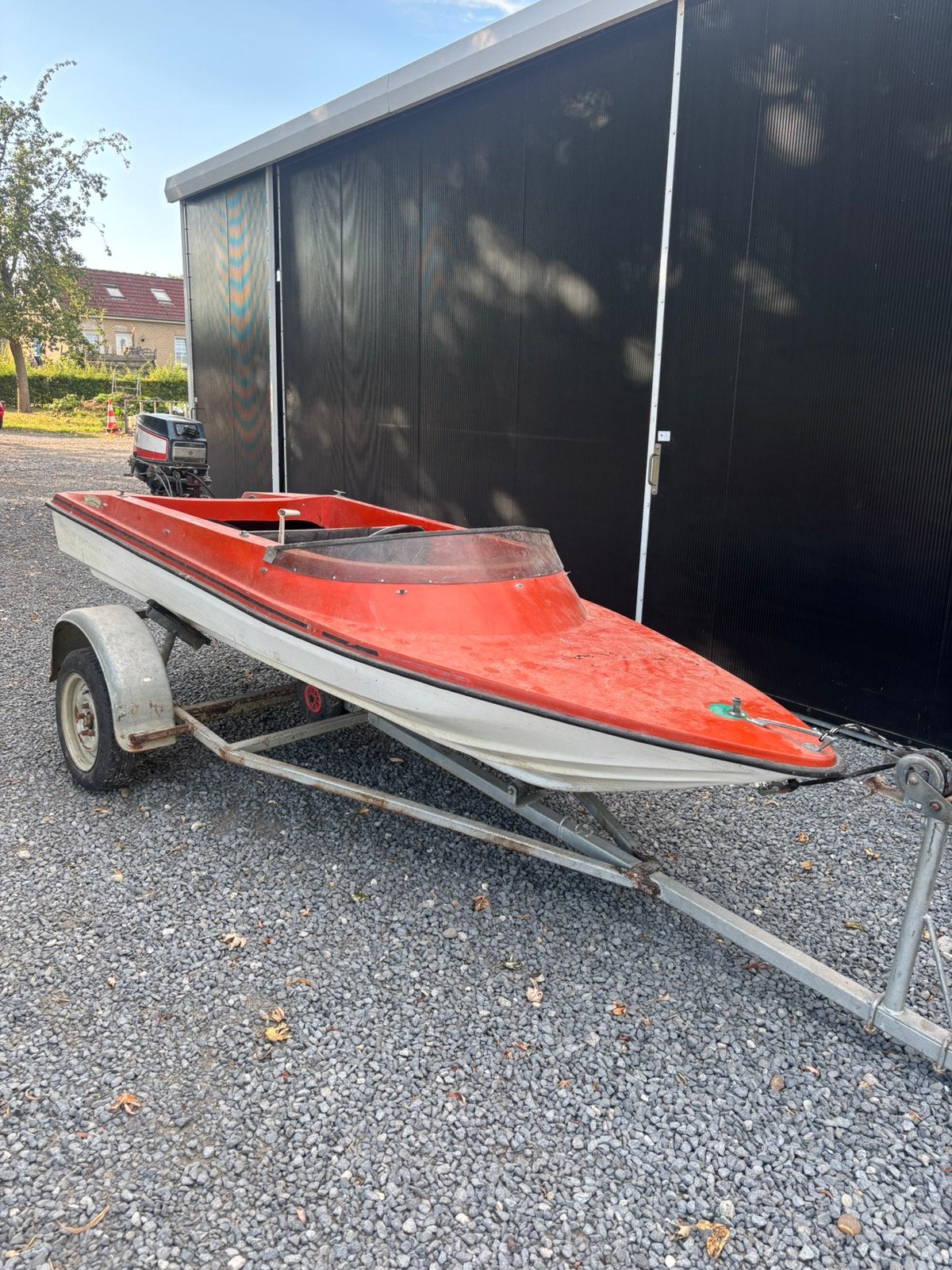 Spitfire met 20pk yamaha, Watersport en Boten, Ophalen, Gebruikt, Benzine, Buitenboordmotor