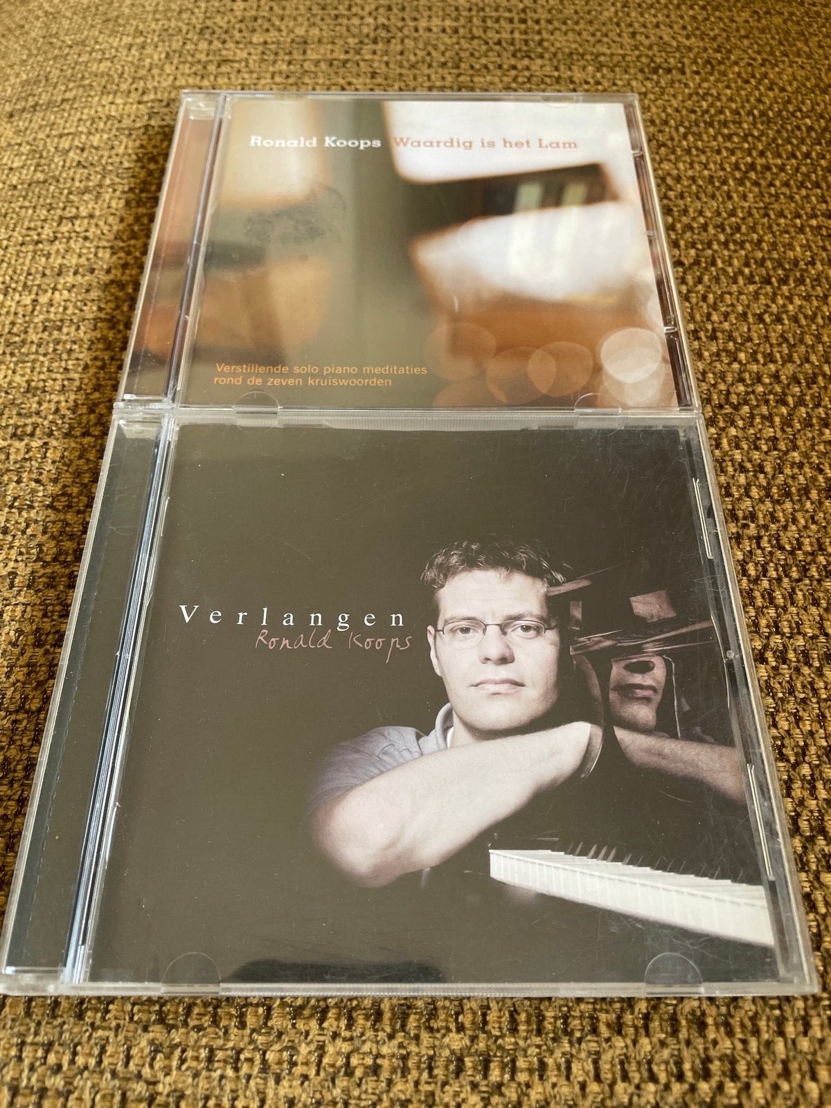 Ronald Koops - Waardig is het Lam & Verlangen cd’s, Gebruikt, Piano, Ophalen of Verzenden, Instrumentaal