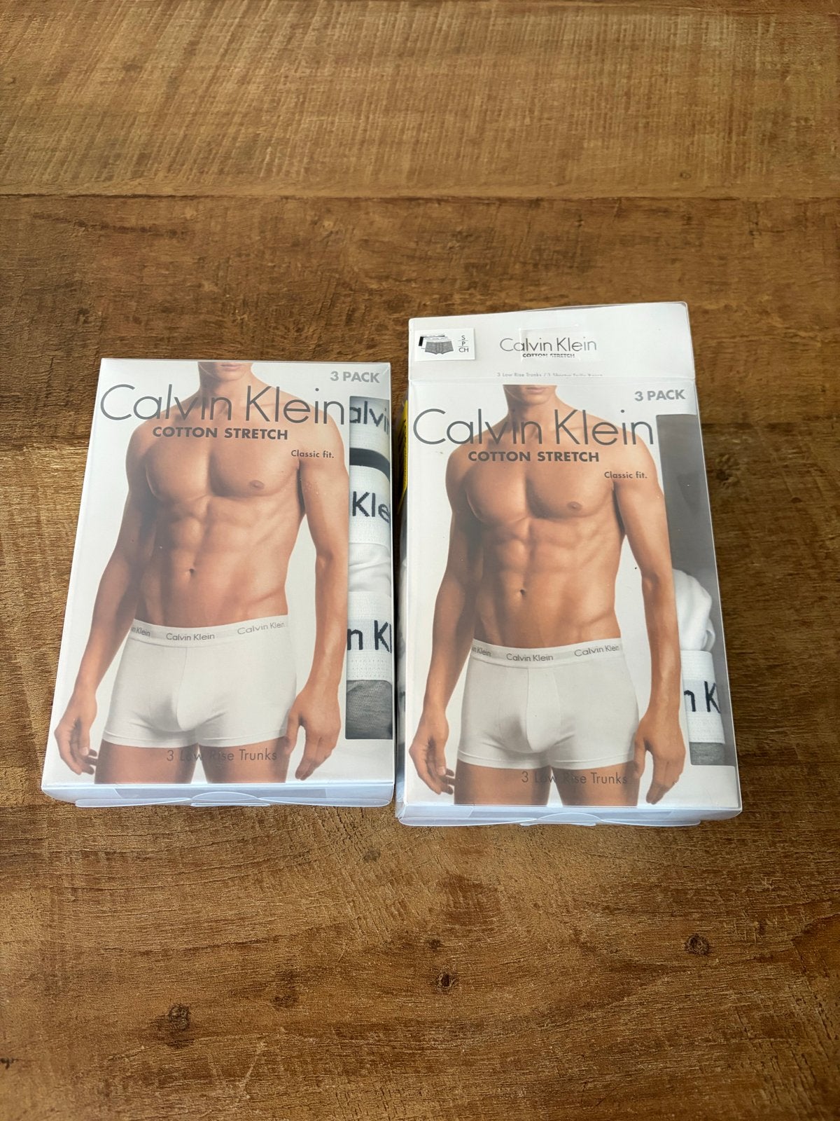 Calvin Klein boxers S - 2 grijs, 2 wit, 1 zwart, Kleding | Heren, Ondergoed, Ophalen of Verzenden, Grijs, Boxer