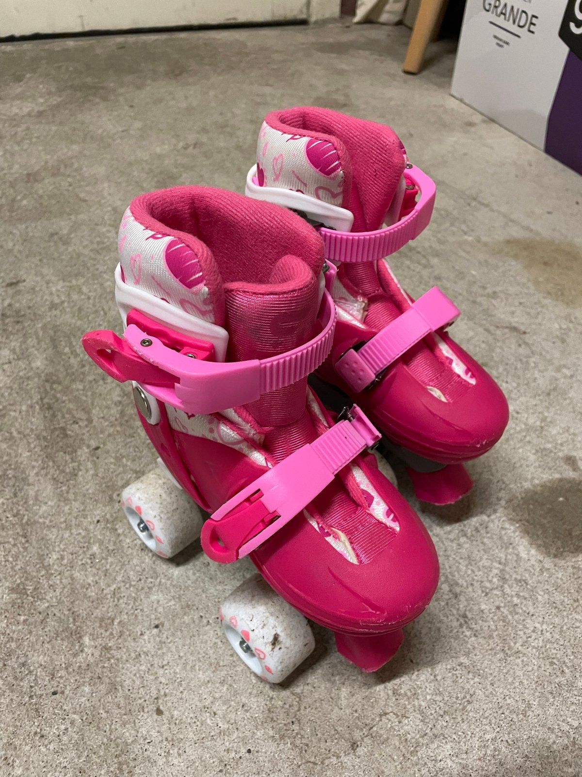 Street Rider Rolschaatsen Roze Verstelbaar Maat 27-30, Ophalen of Verzenden, Verstelbaar, Gebruikt, Kinderen
