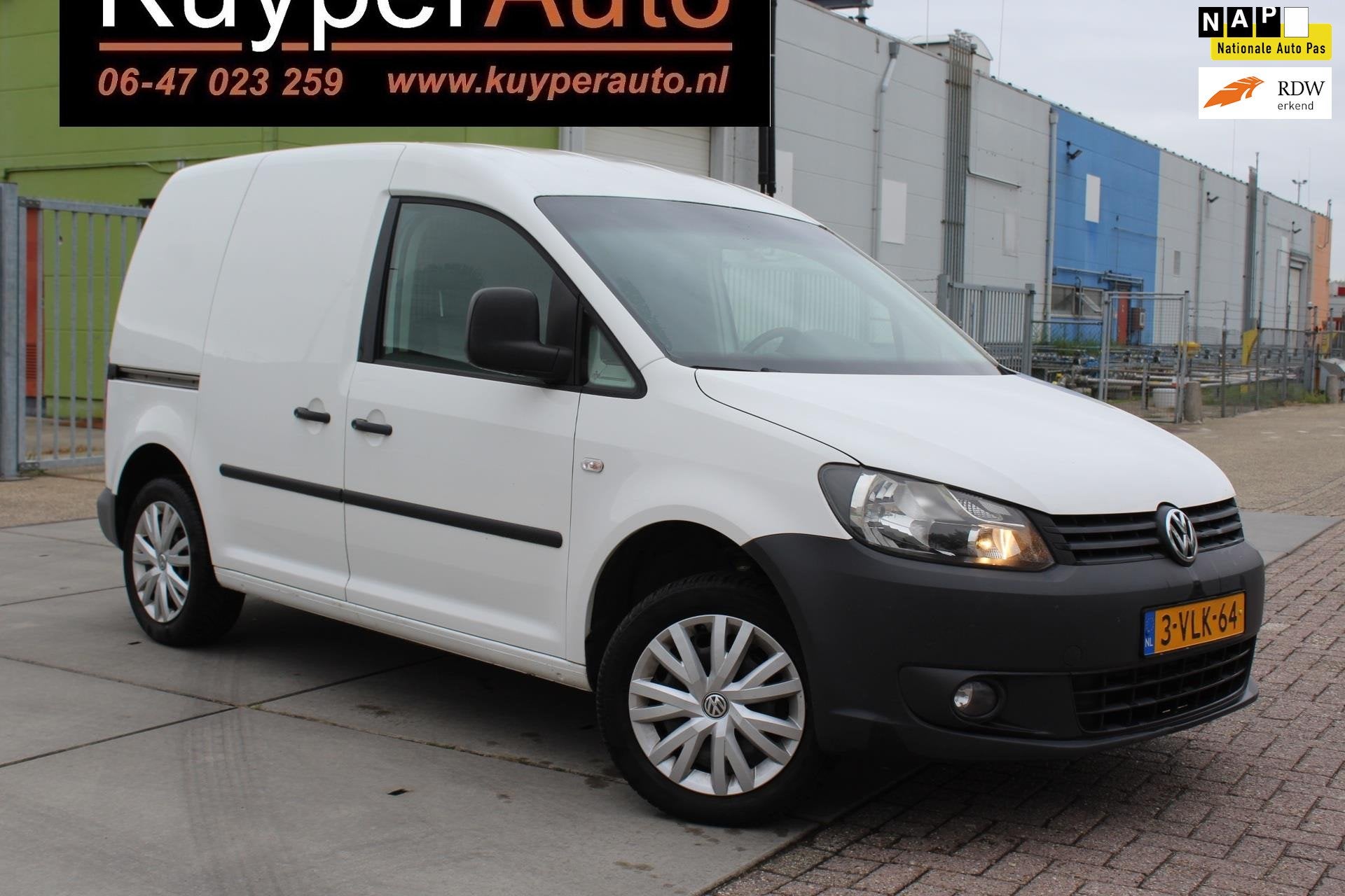 Volkswagen Caddy 1.6 TDI AIRCO CRUISE TREKHAAK, Voorwielaandrijving, Euro 5, Gebruikt, 4 cilinders