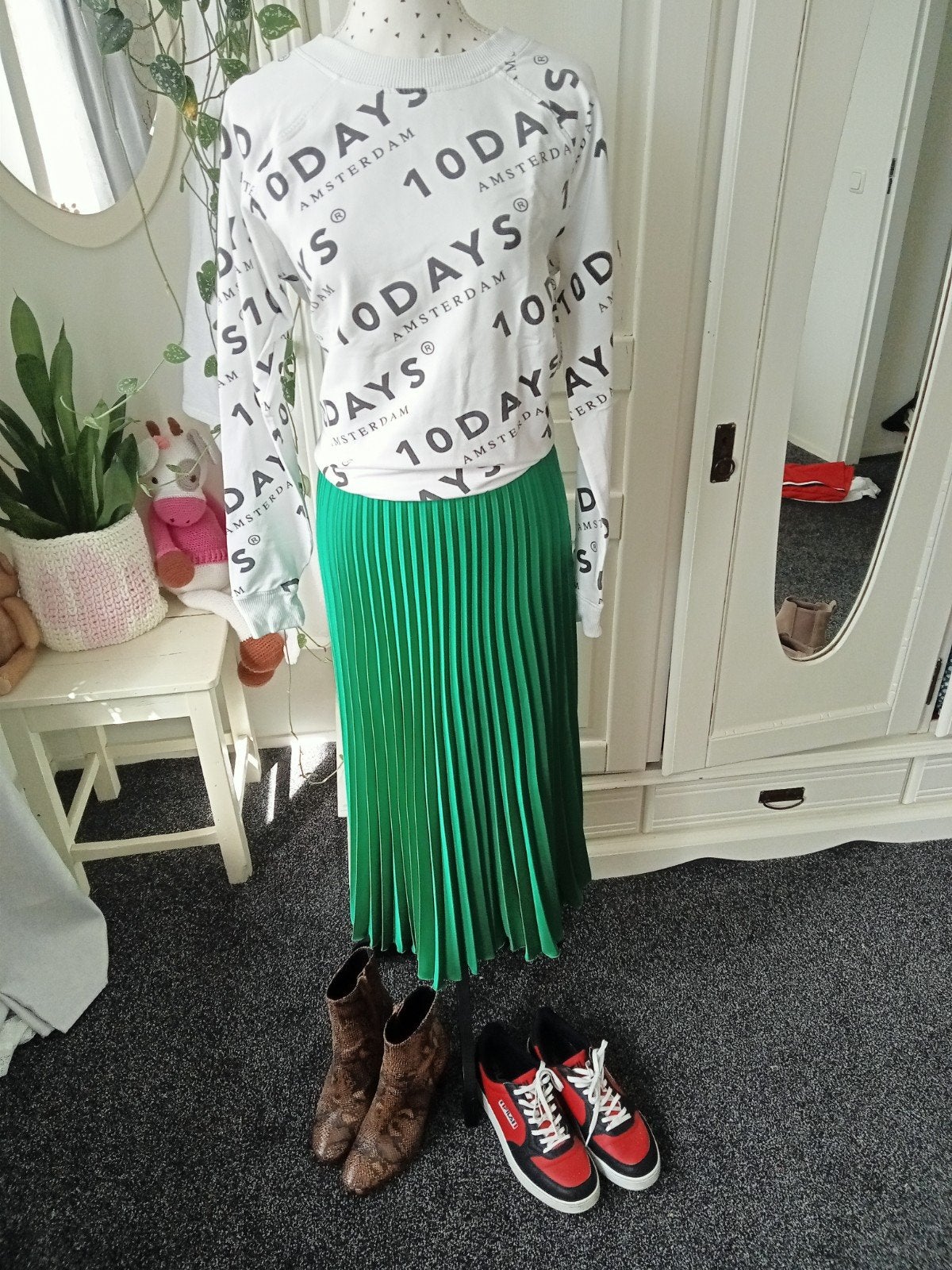 Zara " Plisse rok maat XS ", Kleding | Dames, Rokken, Zara, Ophalen of Verzenden, Zo goed als nieuw, Maat 34 (XS) of kleiner
