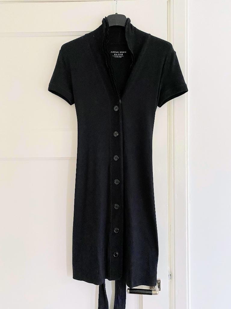 Marc Cain Marc cainpolo-jurk 36 nieuwstaat, Kleding | Dames, Jurken, Zo goed als nieuw, Maat 36 (S), Zwart, Boven de knie, Ophalen