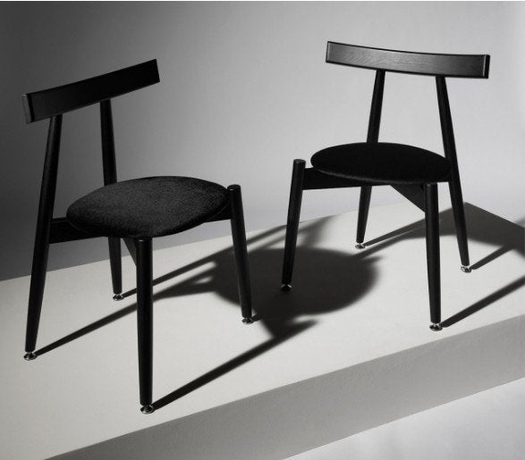 Ronin La Chance Dining Chairs, Huis en Inrichting, Stoelen, Ophalen, Zwart, Zo goed als nieuw, Overige materialen